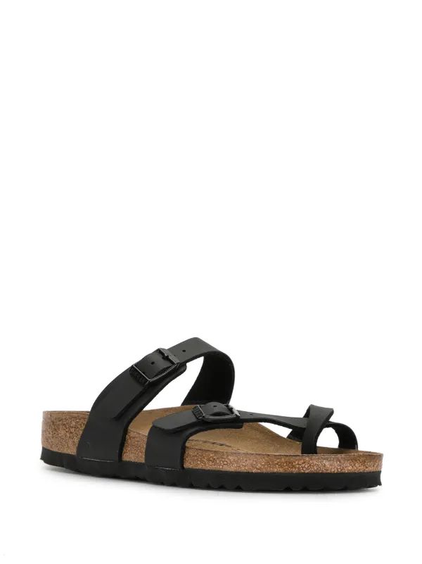 Birkenstock Classic Comfort Sandals in Midnight Black