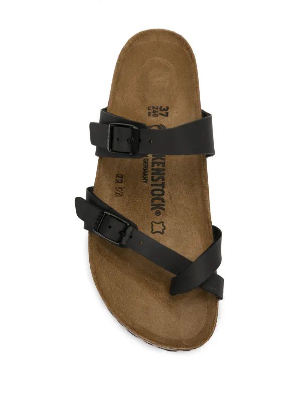 Birkenstock Classic Comfort Sandals in Midnight Black
