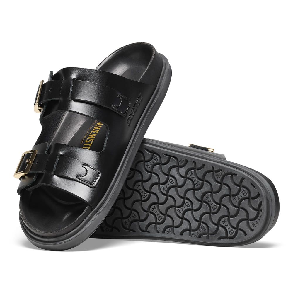 Birkenstock Luxurious Black Buckled Sandals