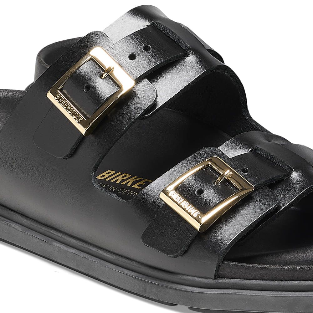 Birkenstock Luxurious Black Buckled Sandals