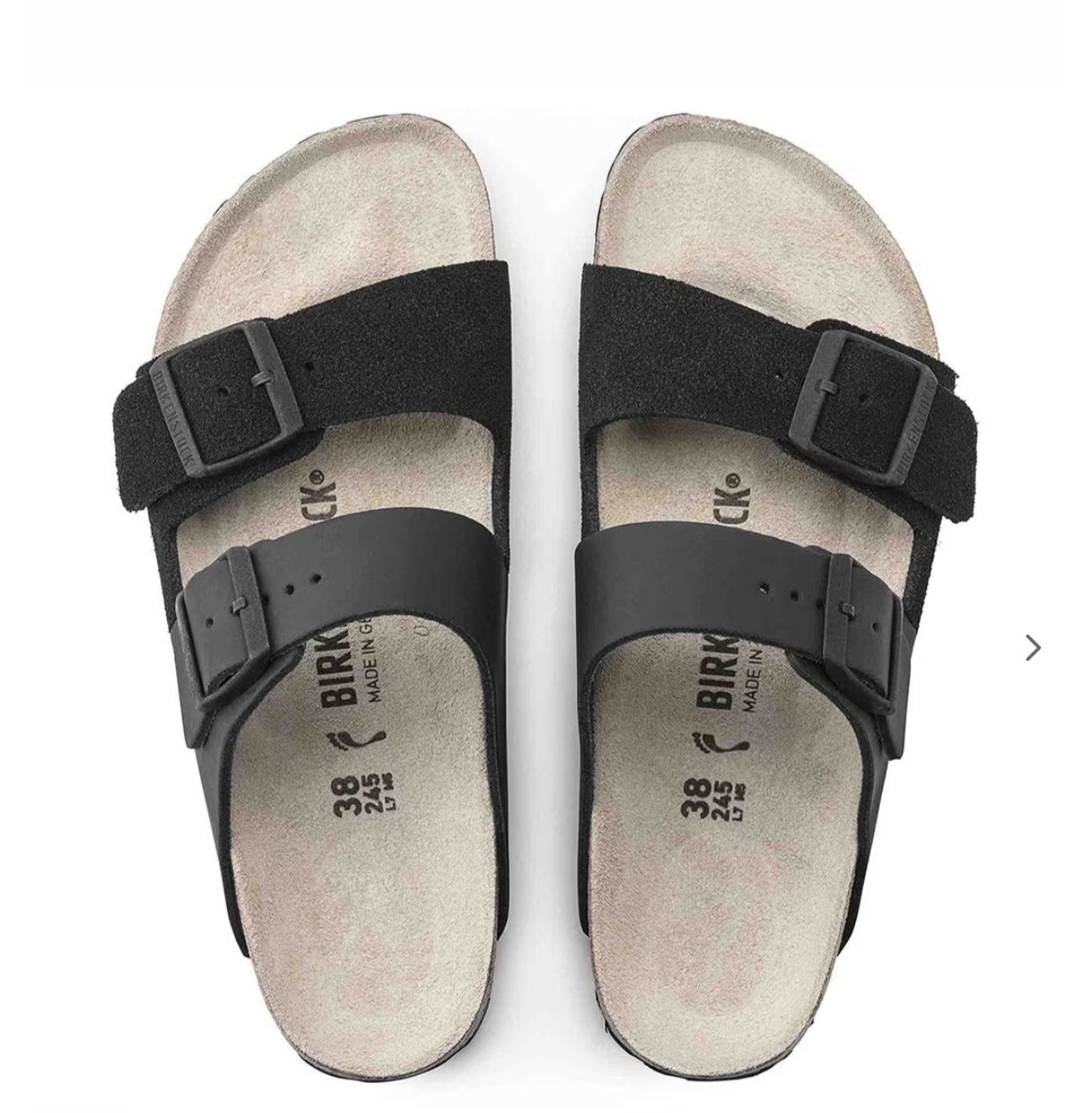 Birkenstock Cozy Black Suede Sandals