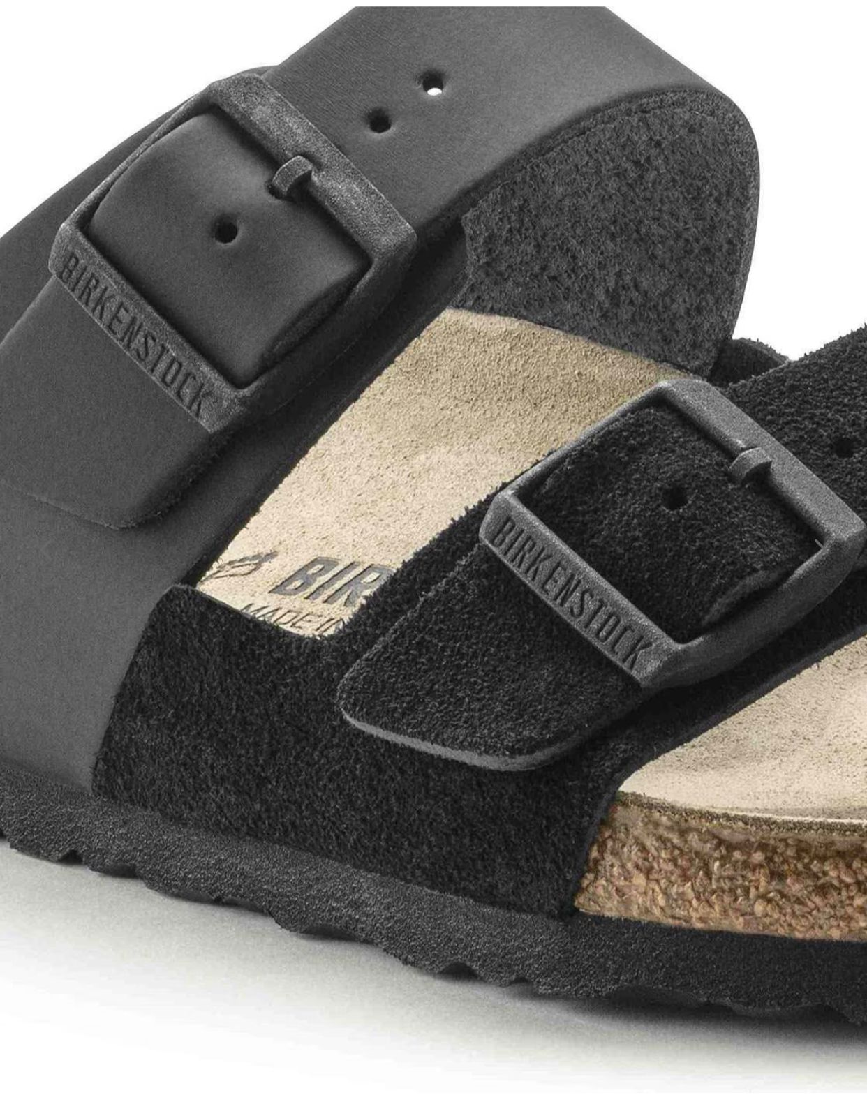 Birkenstock Cozy Black Suede Sandals
