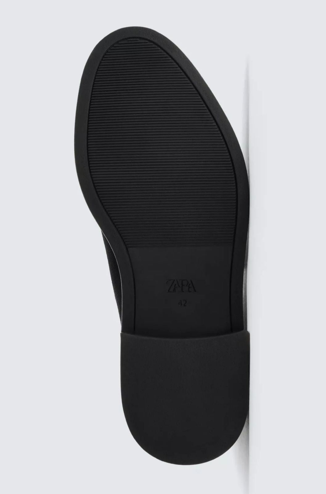 ZARA Suede Elegance Chelsea Boots in Midnight Black