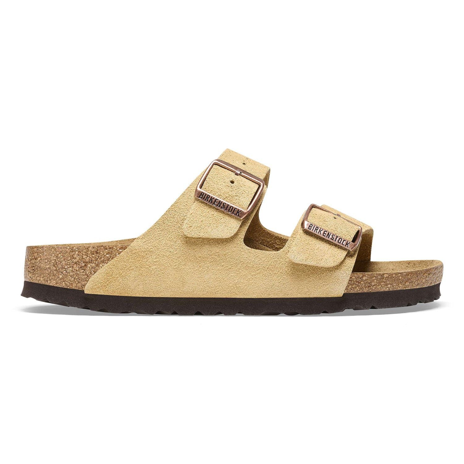 Birkenstock Cozy Sand Suede Double-Buckle Sandals