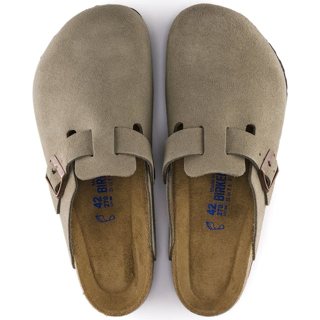 Birkenstock Suede Clogs in Earthy Sage - Comfort Meets Chic