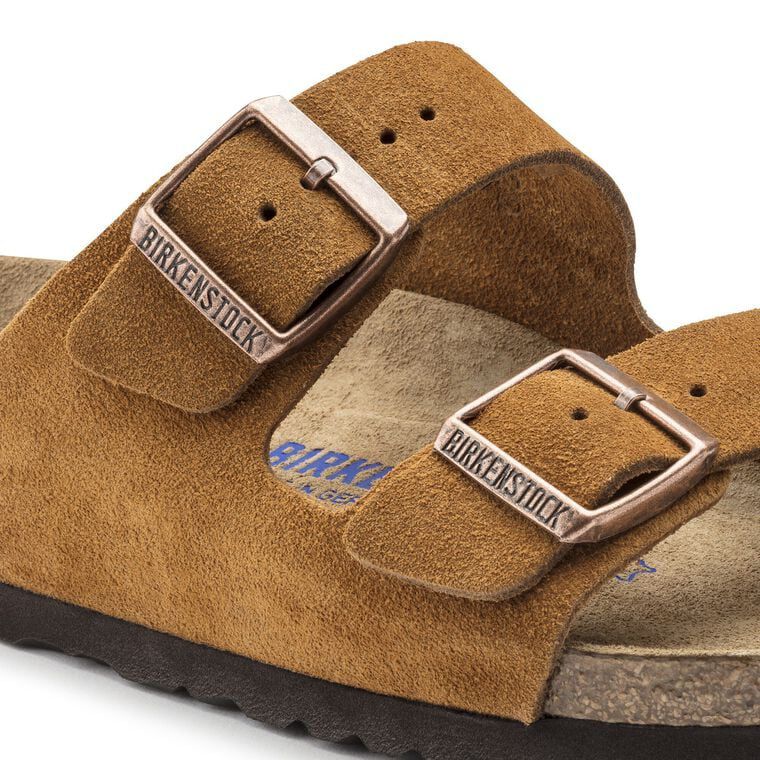 Birkenstock Cozy Suede Sandals in Earthy Caramel