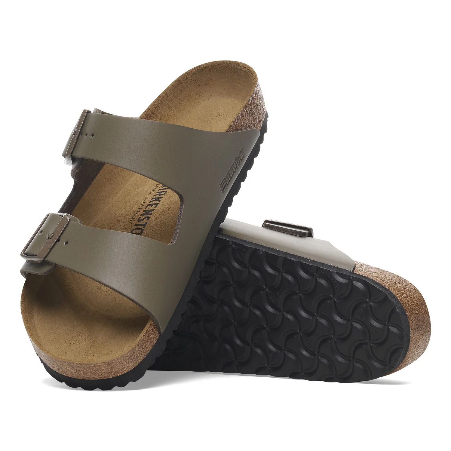 Birkenstock Earthy Olive Arizona Sandals - Comfort Meets Style