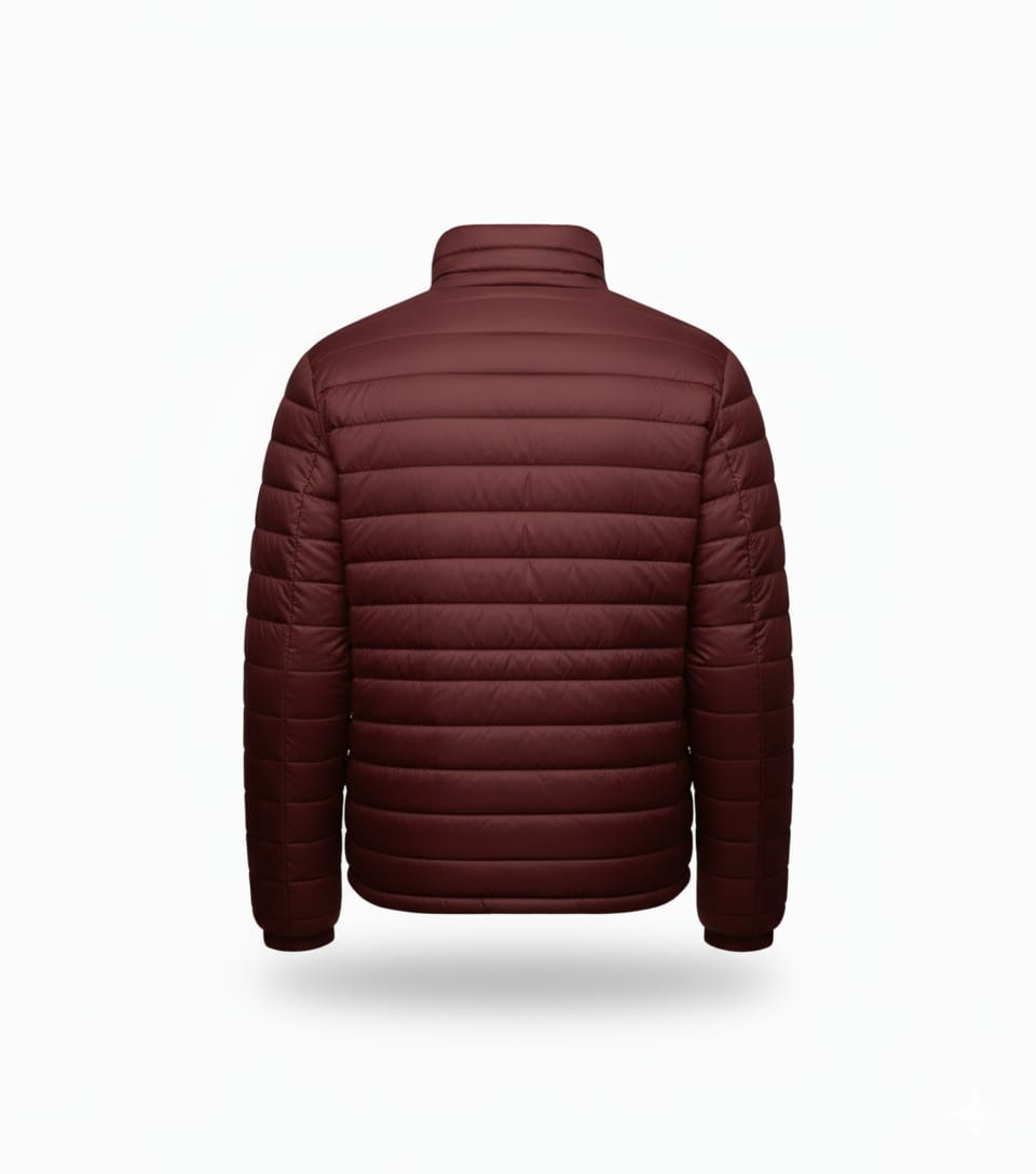 POLO RALPH LAUREN Ember Crimson Tailored Fit Quilted Puffer Jacket