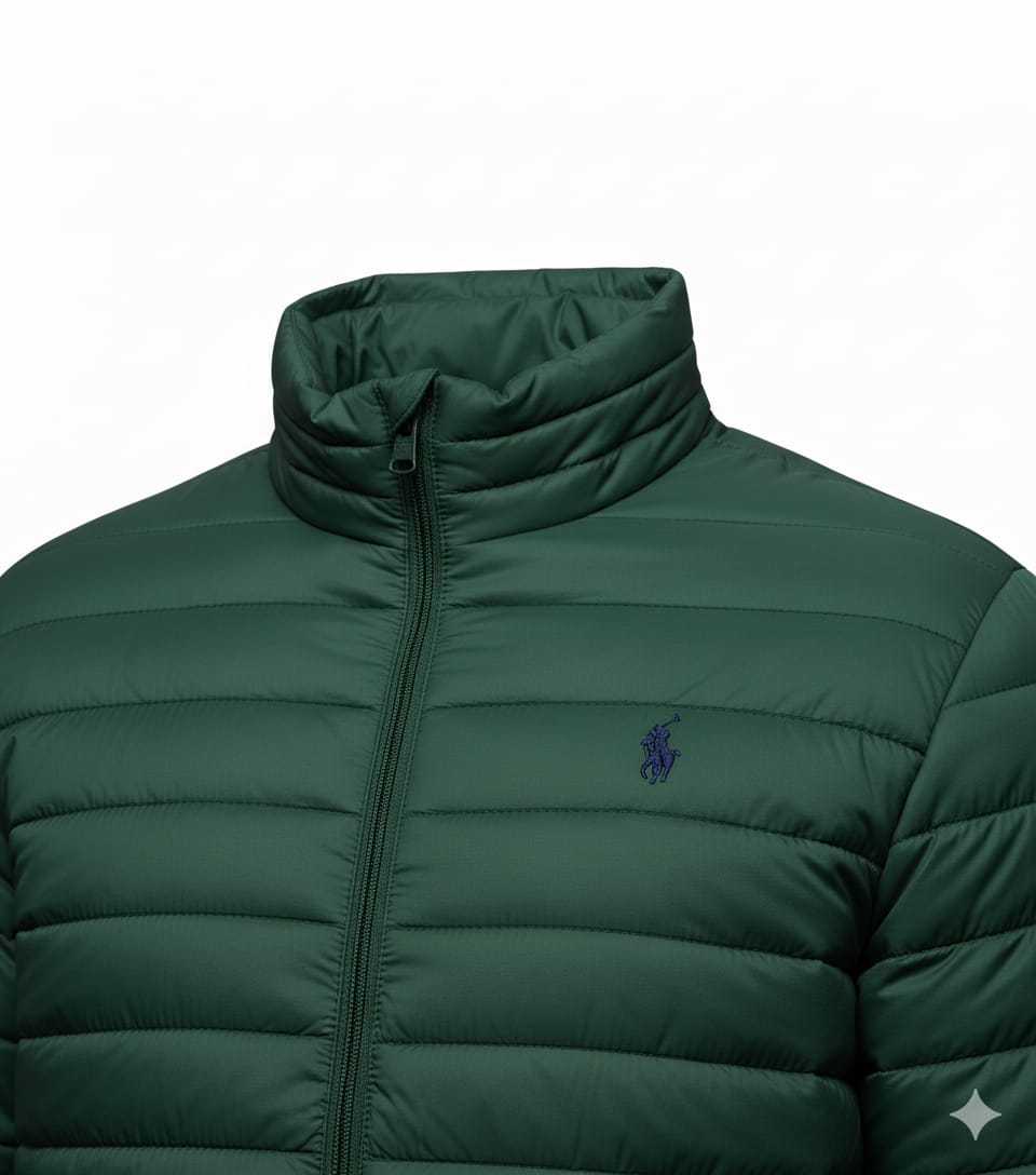 POLO RALPH LAUREN Enchanted Fern Tailored Fit Lightweight Puffer Jacket