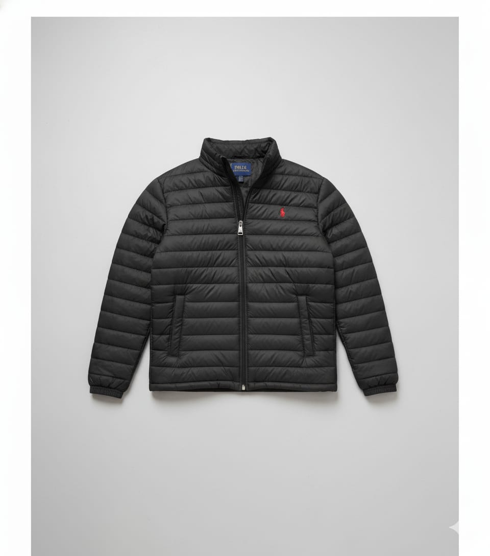 POLO RALPH LAUREN Obsidian Mist Tailored Fit Lightweight Quilted Jacket