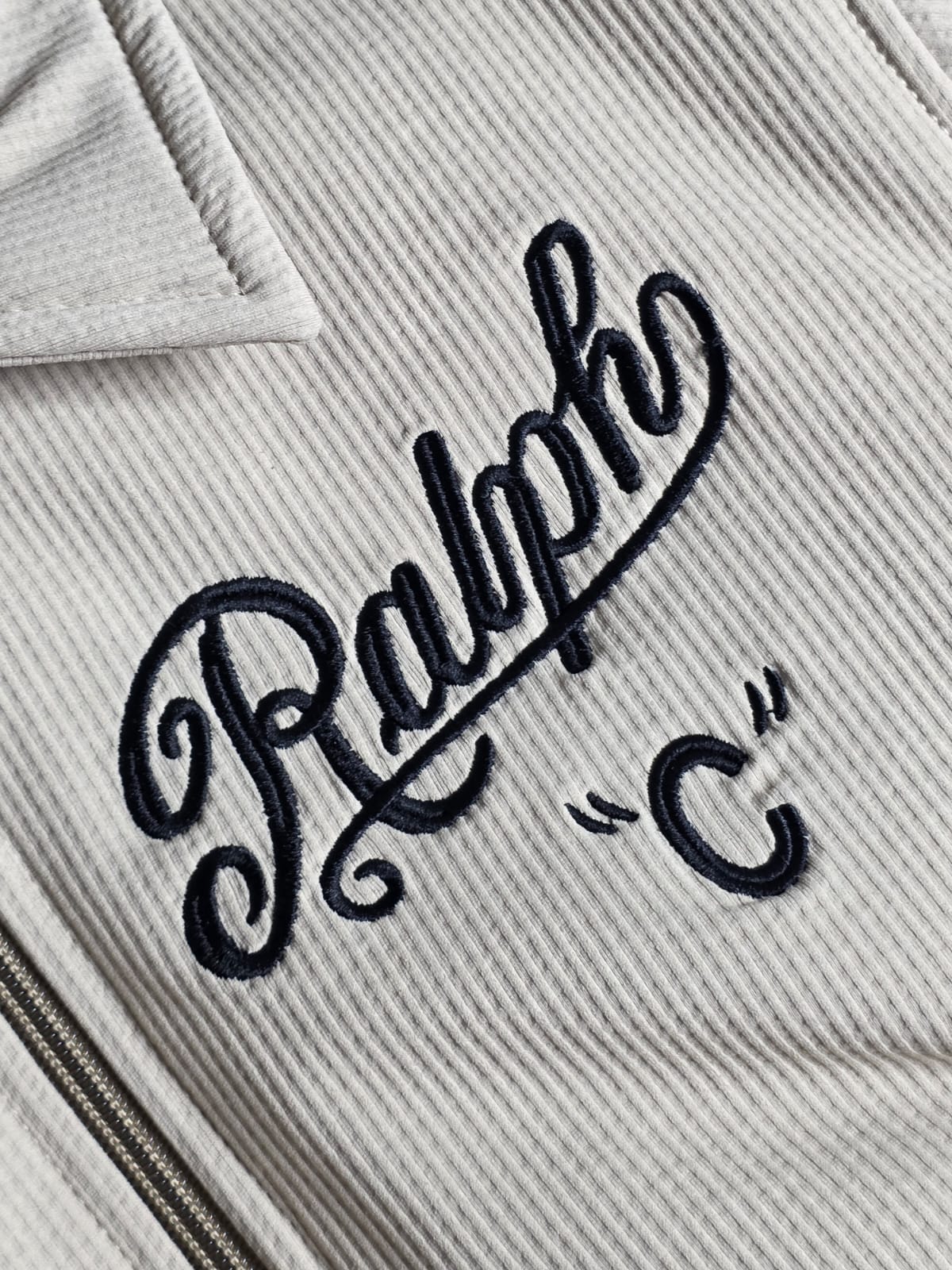 POLO RALPH LAUREN Dune Tan Tailored Fit Cord Jacket with Embroidered Accents