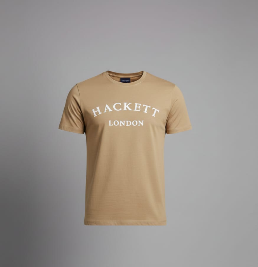 HACKETT LONDON Golden Dune Effortless Fit Short Sleeve T-Shirt