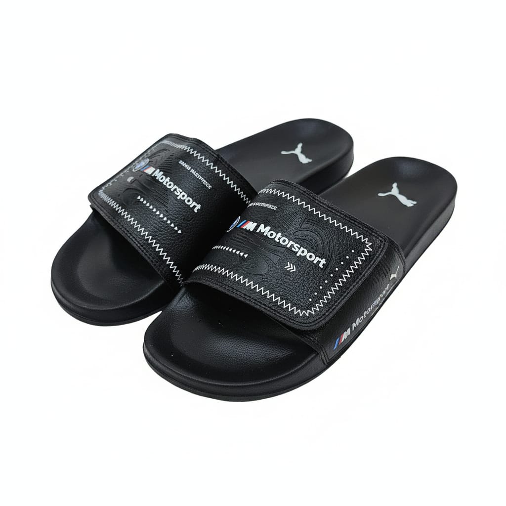 PUMA Midnight Ember Luxe Slide Sandals