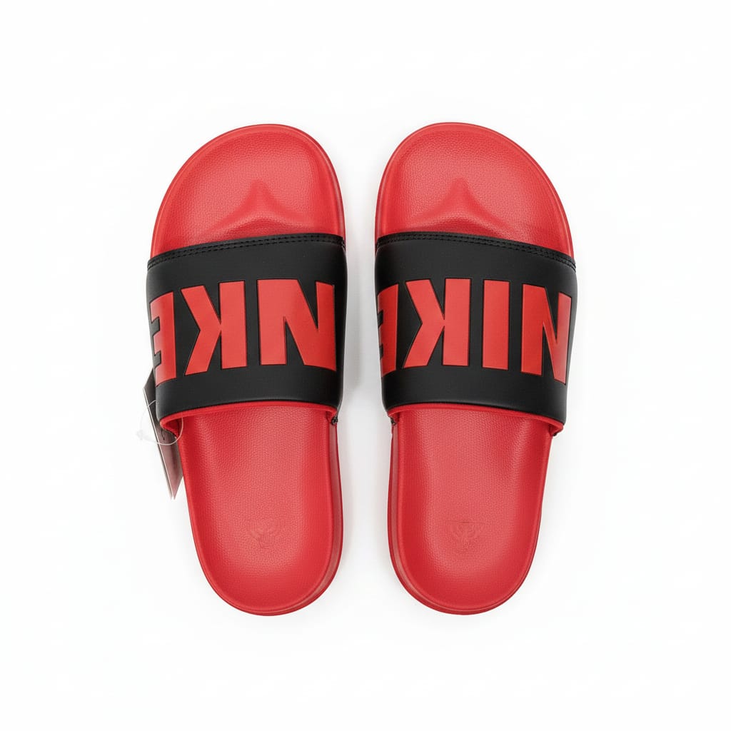 NIKE Blazing Ember Luxe Slide Sandals