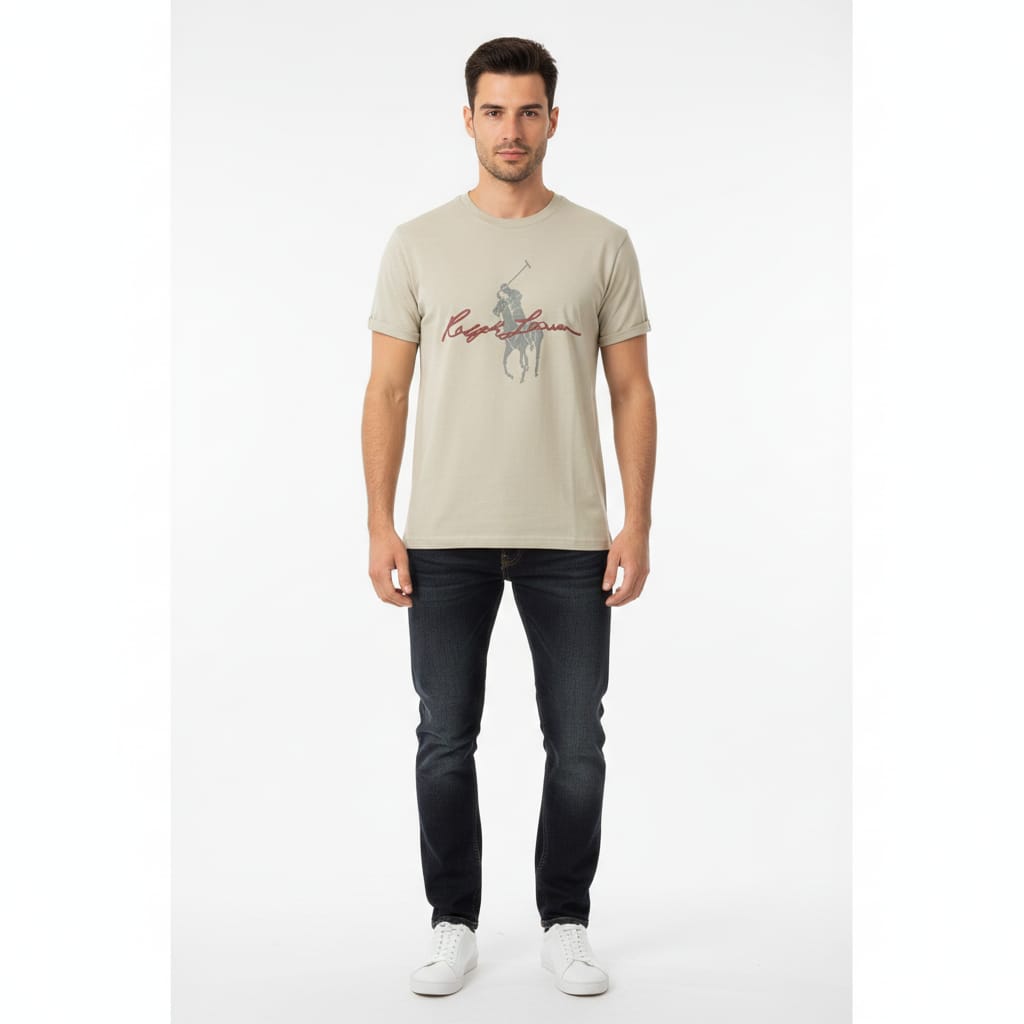 RALPH LAUREN Sunbeam Amber Luxe Fit Short Sleeve T-Shirt