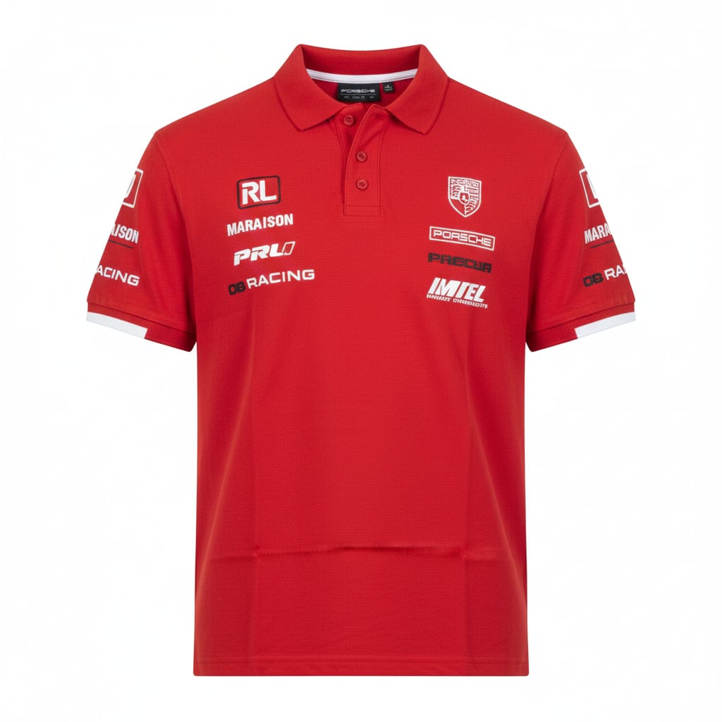 POLO Ralph Lauren Radiant Crimson Athletic Fit Short Sleeve Performance Polo