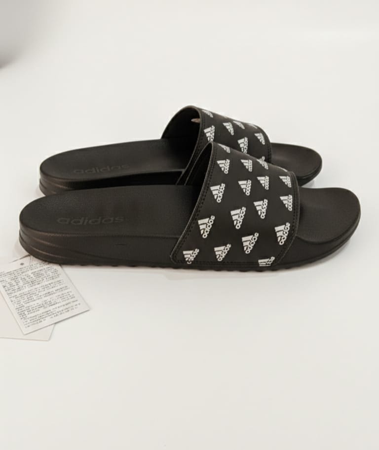 ADIDAS Obsidian Whisper Luxe Comfort Slides