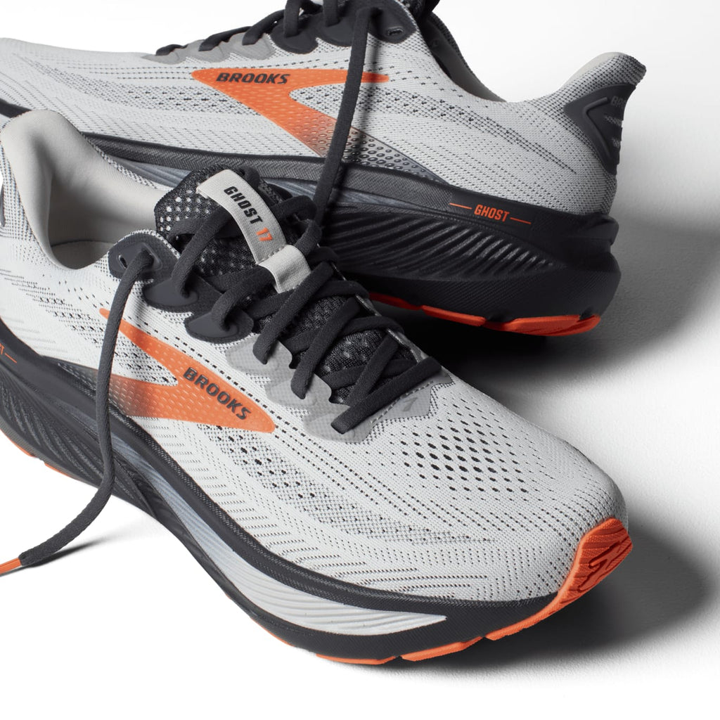 BROOKS Luminous Tangerine Featherweight Performance Running Sneakers