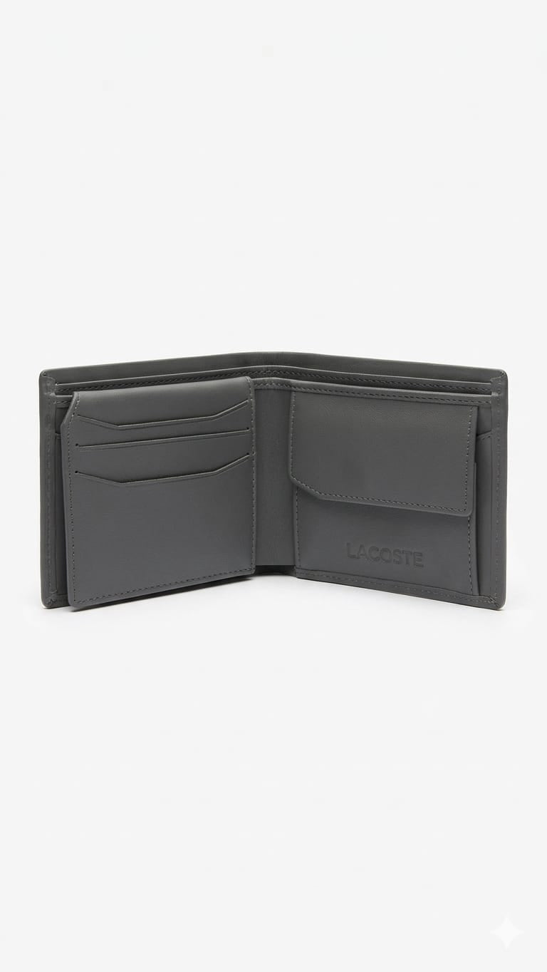 Lacoste  Classic Leather Wallet