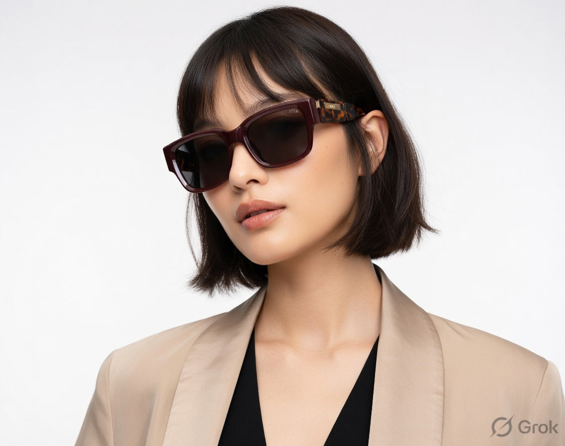 DITA Luxe Tortoise Frame Sunglasses