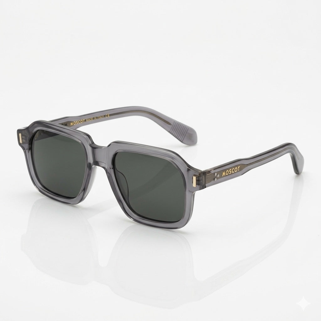 MOSCOT Whispering Fog Iconic Classic Sunglasses with Luxe Case