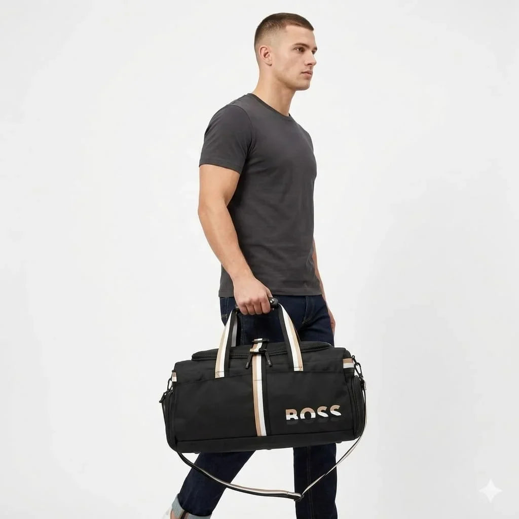 HUGO BOSS Sporty Travel Duffel Bag
