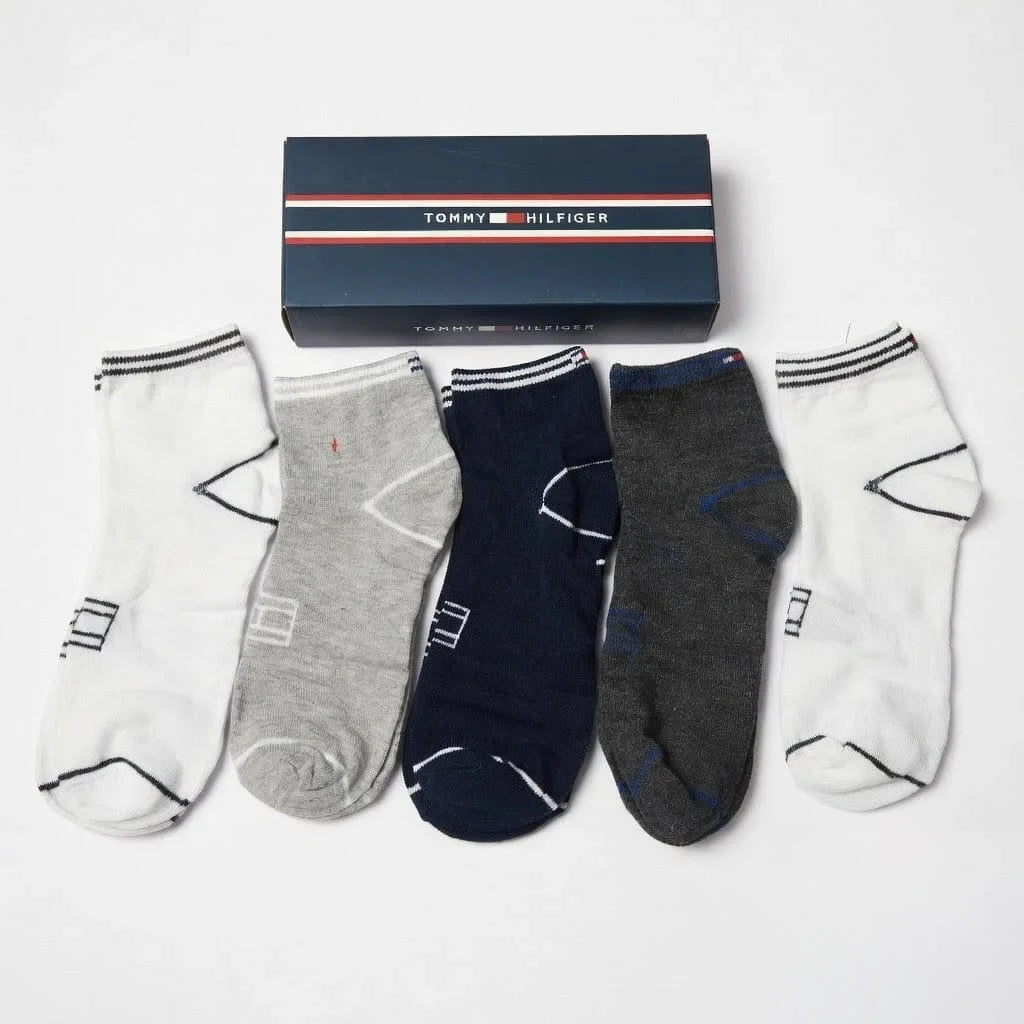 TOMMY HILFIGER Classic Crew Sock Set - 5 Pack