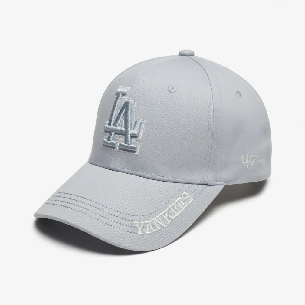 New Era Los Angeles Dodgers Light Grey Adjustable Cap