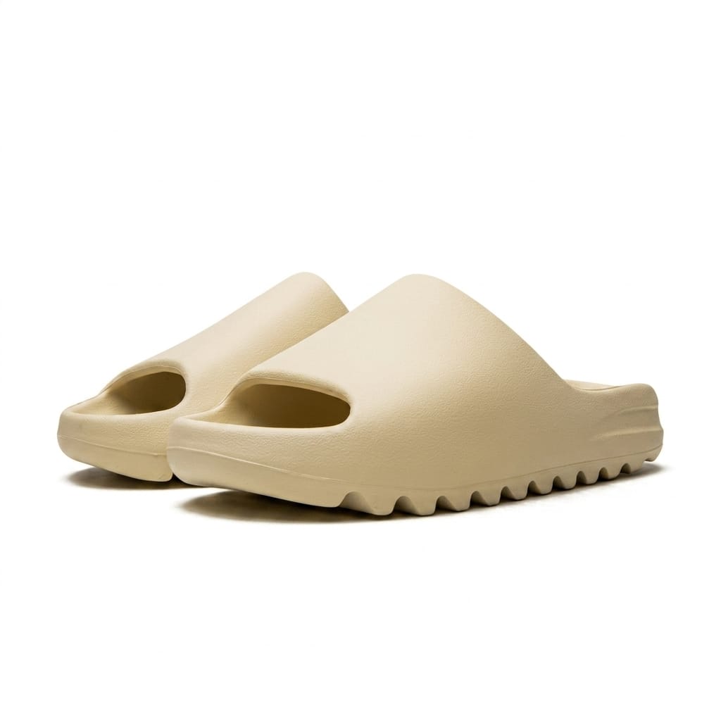 ADIDAS YEEZY Dune Beige Ultra-Comfort Luxe Slide Sandals