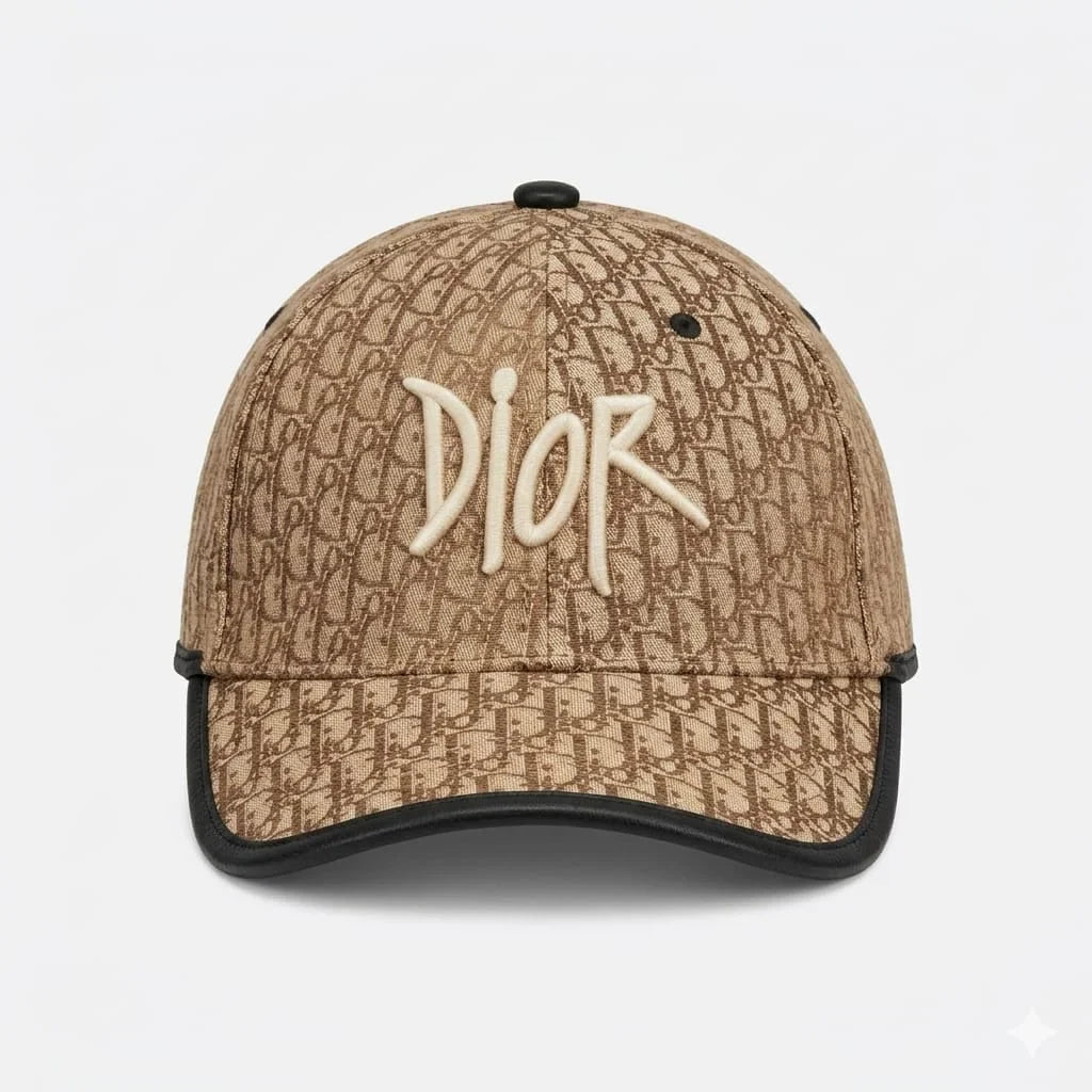 Dior Monogram Canvas Baseball Cap