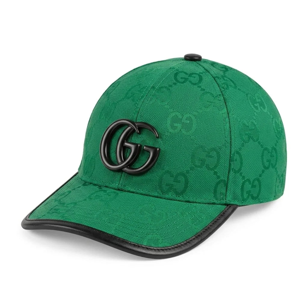 Gucci Monogram Green Baseball Cap