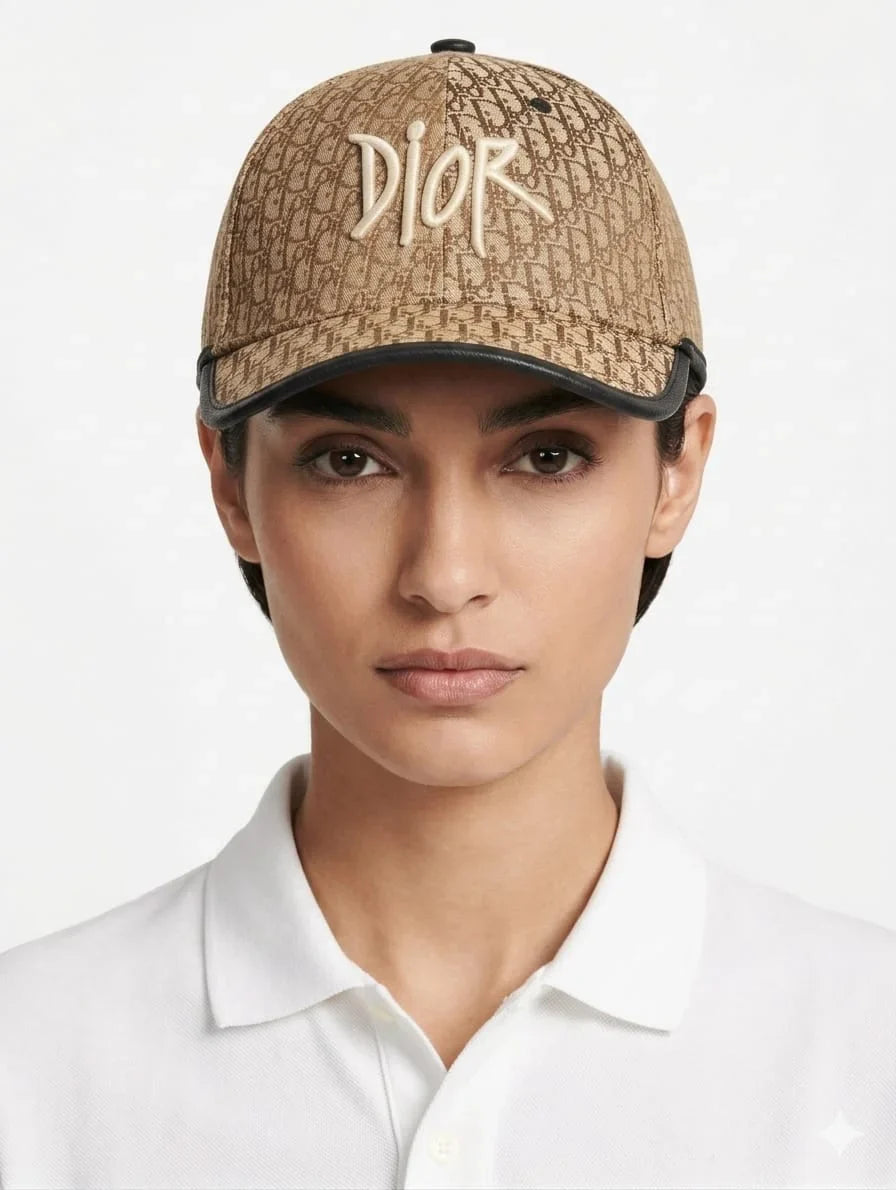 Dior Monogram Canvas Baseball Cap
