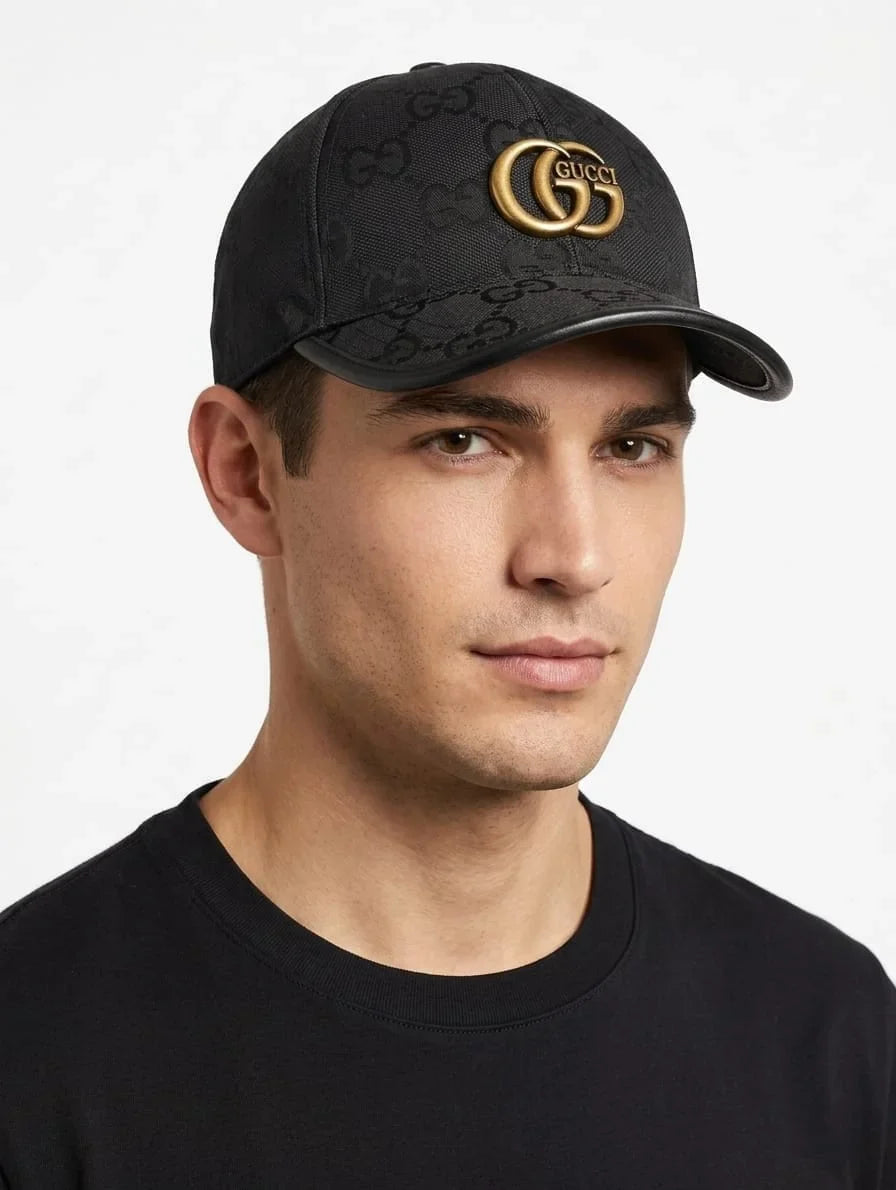 GUCCI Monogram Logo Baseball Cap