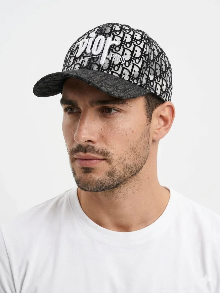 Dior Monogram Logo Baseball Cap