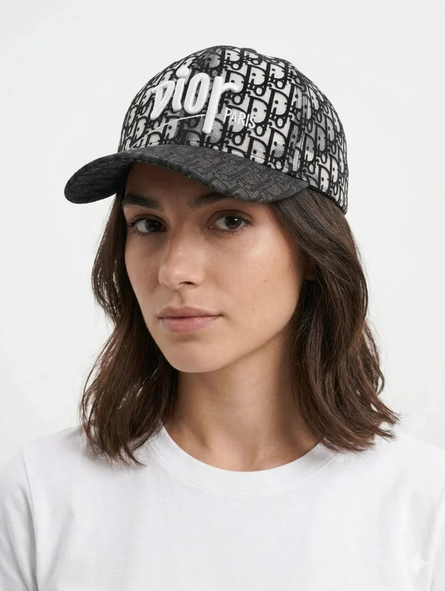 Dior Monogram Logo Baseball Cap