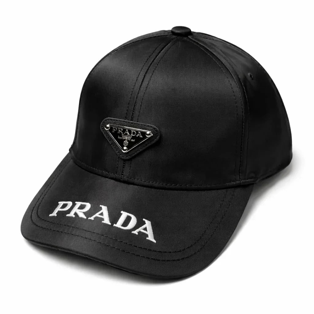 PRADA Nylon Logo Cap