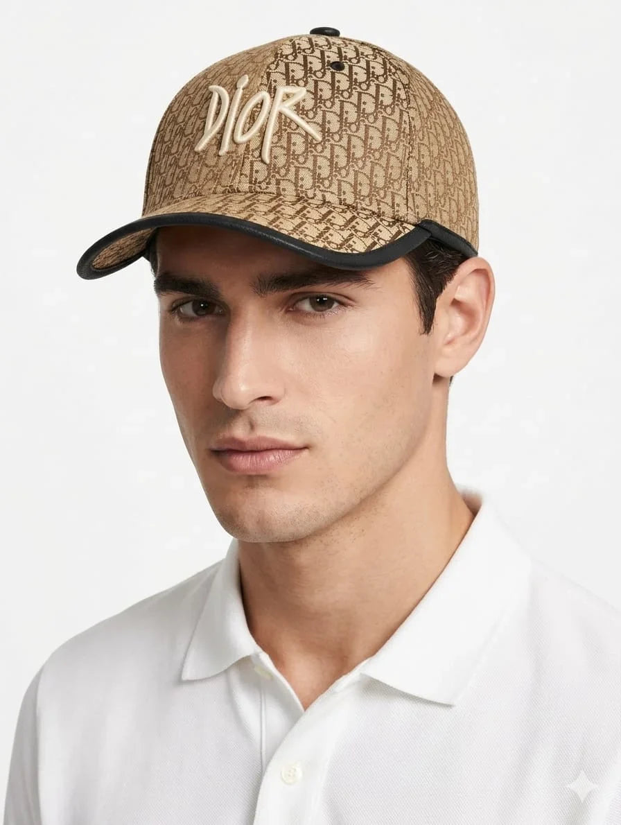 Dior Monogram Canvas Baseball Cap