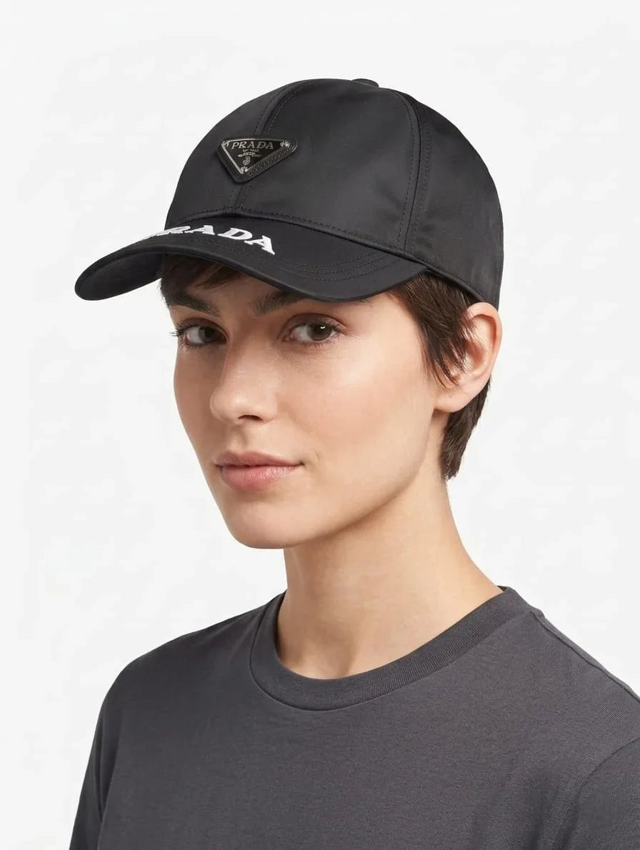 PRADA Nylon Logo Cap