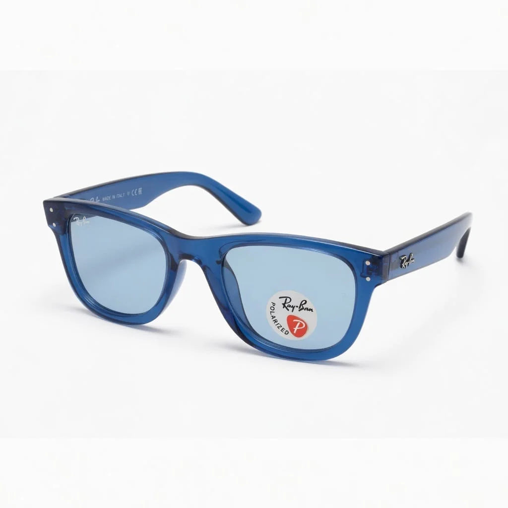 Ray-Ban Classic Blue Transparent Sunglasses