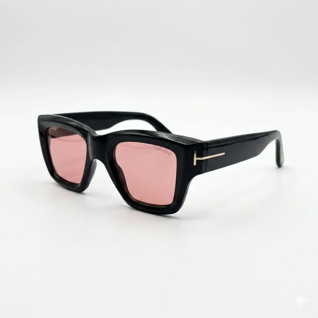 Tom Ford Retro Chic Pink Lens Sunglasses