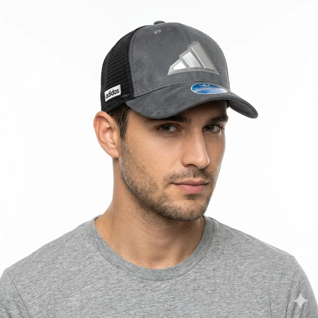 Adidas Men's Classic Logo Trucker Cap