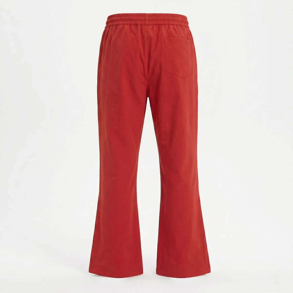 Skechers Men's Active Red Track Pants with Zipper Detail