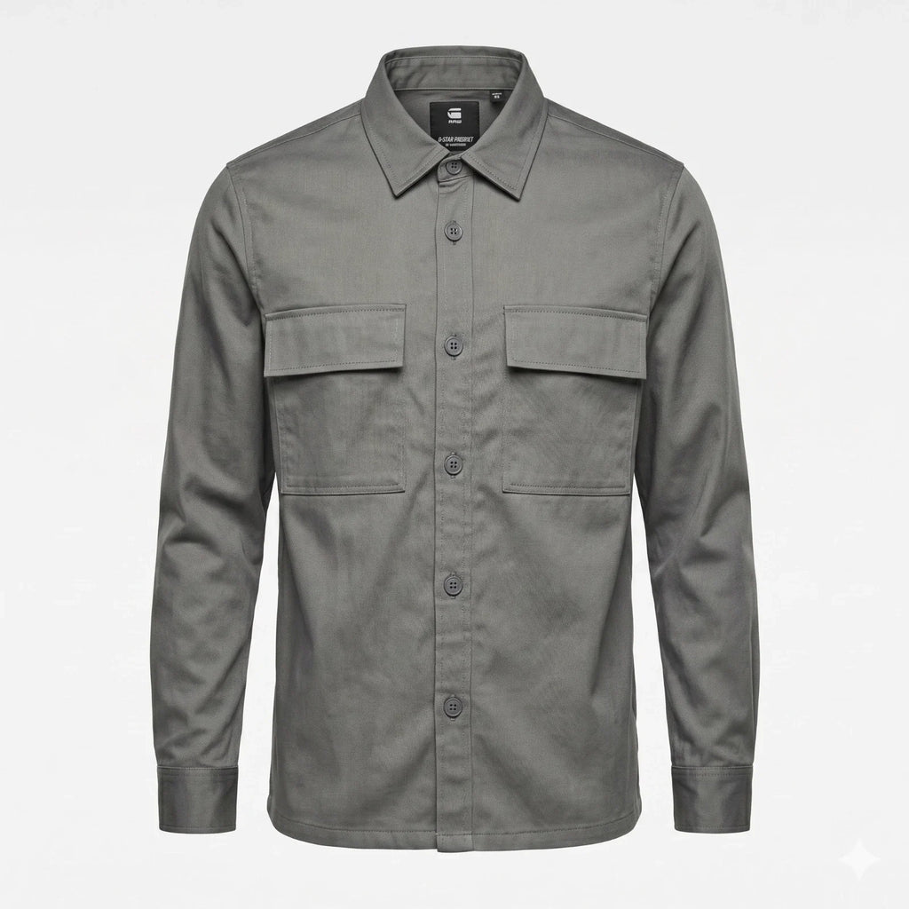 G-Star Raw Summer Shacket in Gray
