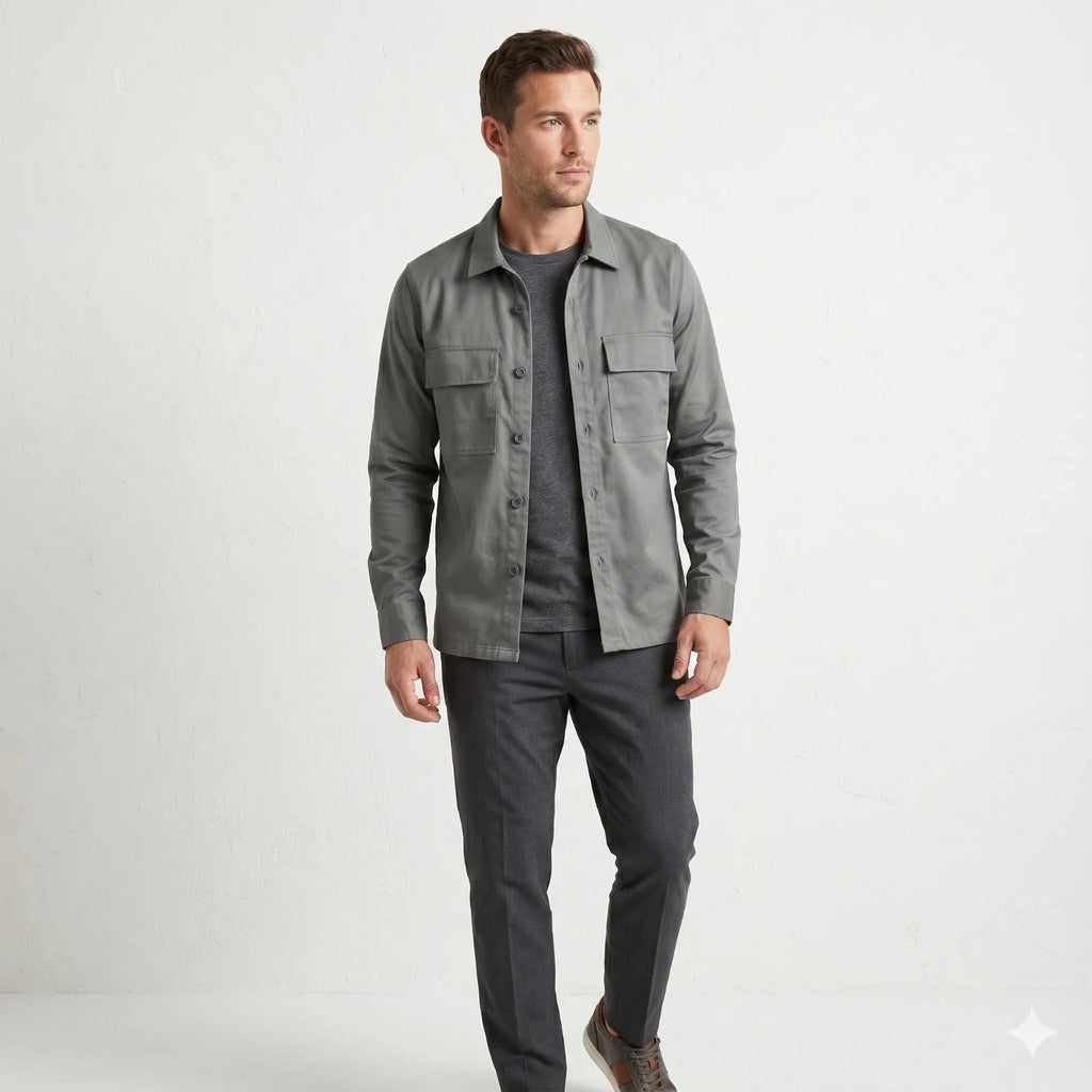 G-Star Raw Summer Shacket in Gray
