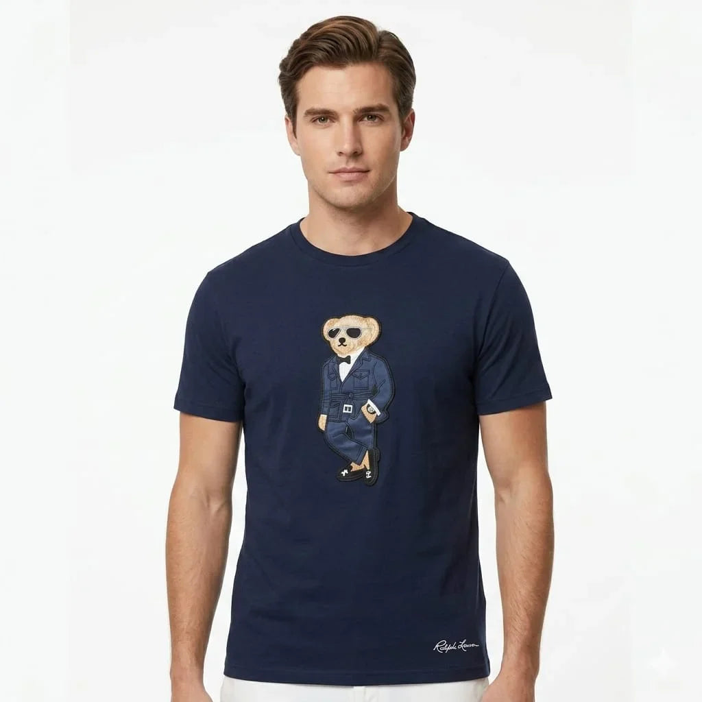Polo Ralph Lauren Men's Embroidered Teddy T-Shirt