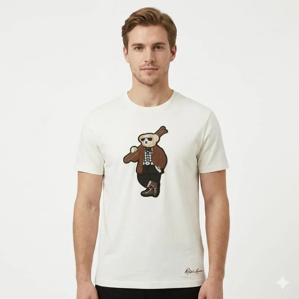Polo Ralph Lauren Embroidered Teddy T-Shirt