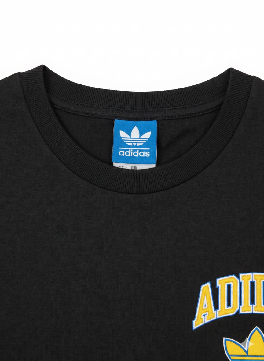 Adidas Classic Logo Black T-Shirt
