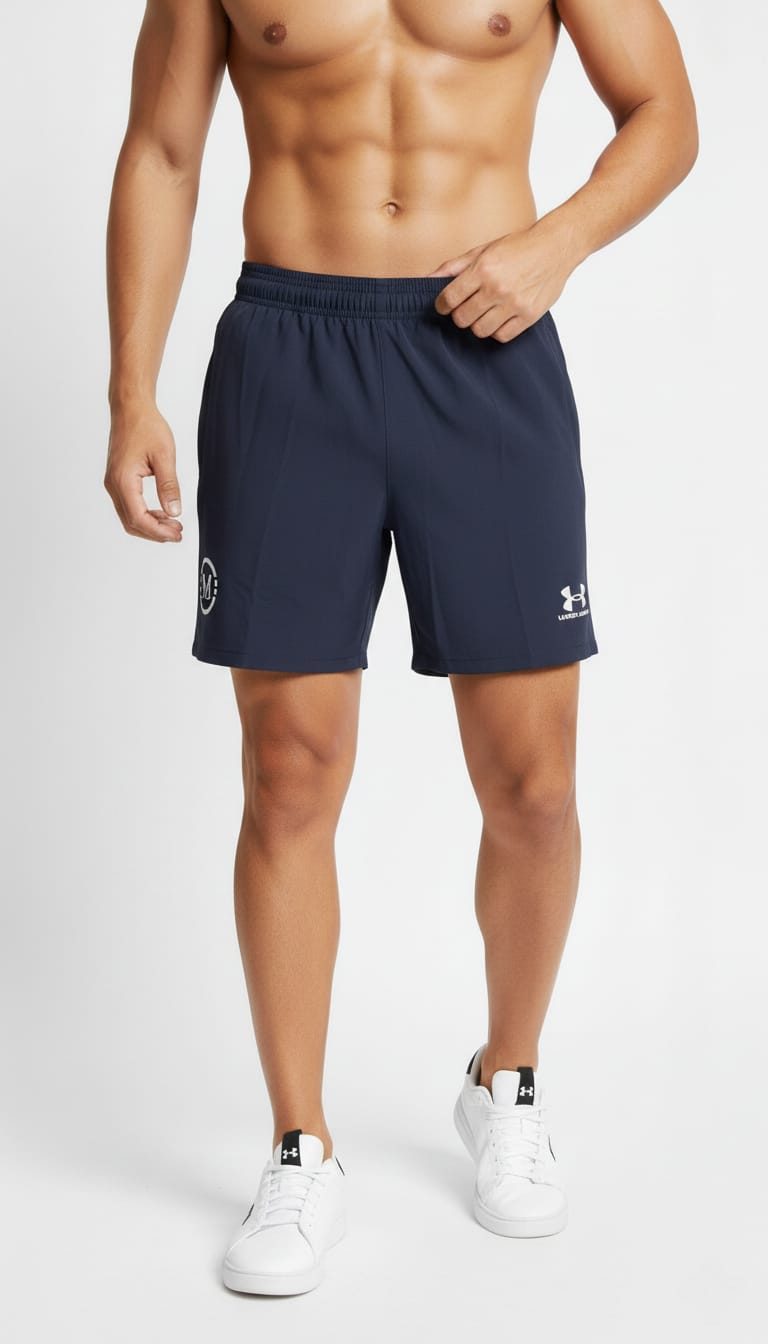 UNDER ARMOUR Tranquil Azure Athletic Fit Training Shorts