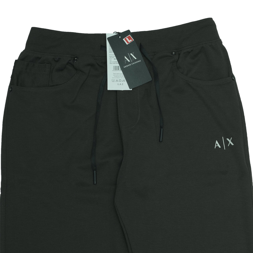ARMANI EXCHANGE Enchanted Evergreen Slim Fit Casual Stretch Jogger Pants