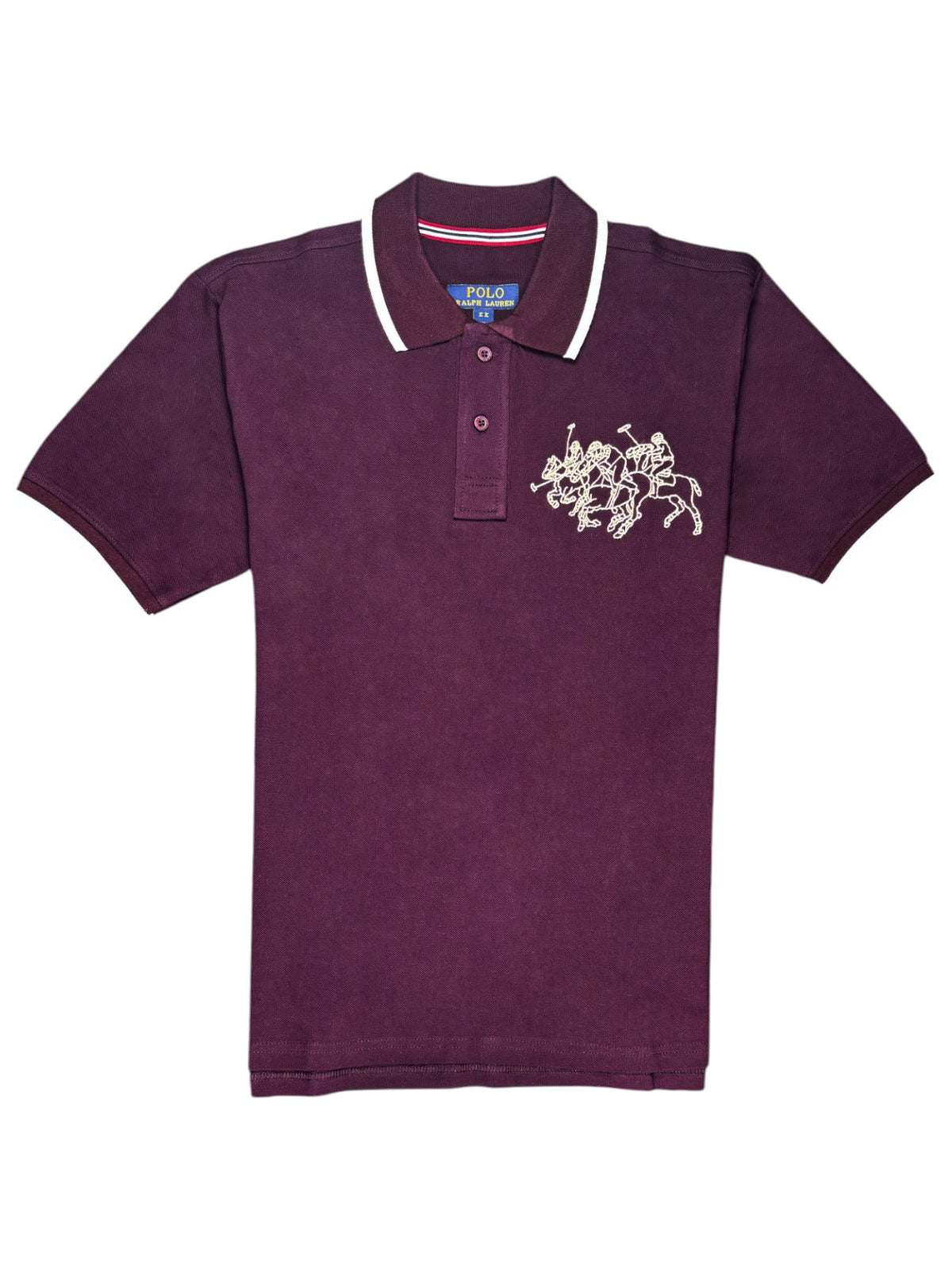 RALPH LAUREN Regal Merlot Classic Fit Polo Shirt